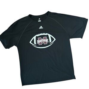 Adidas Mississippi State Bulldogs Climate Activewear T-Shirt Size XL Performance